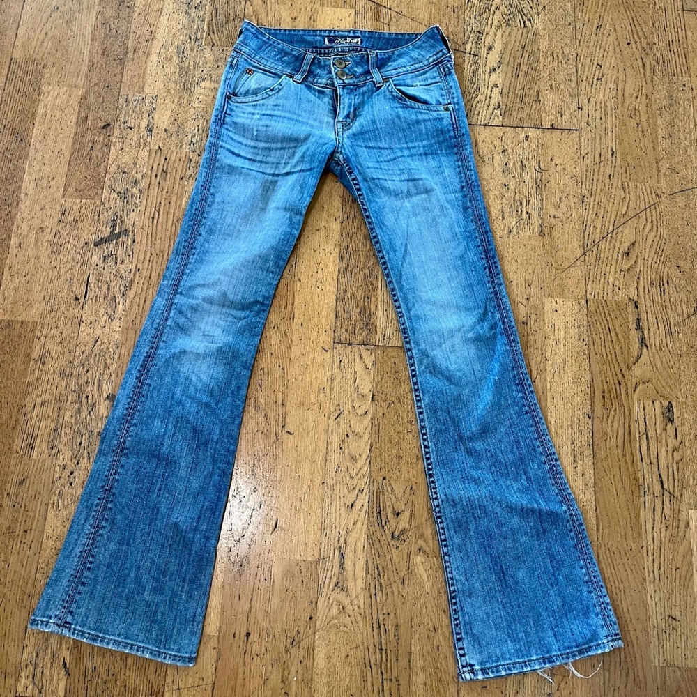 Hudson Signature Bootcut Blue Jeans